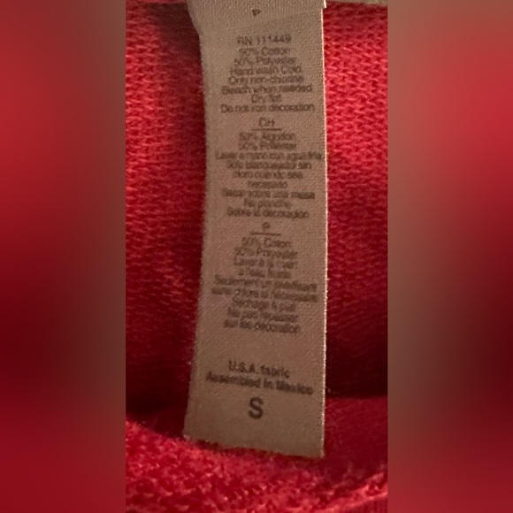 Red 'Dog Mom AF' Sweatshirt - Picture 3 of 4